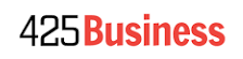 A red business logo is shown.